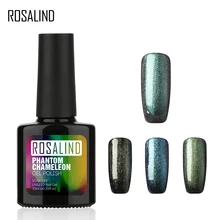 ROSALIND гель 1S P+ черная бутылка 10 мл Хамелеон салон B01-12 гель лак для ногтей Дизайн ногтей УФ светодиодный Хамелеон стойкий клей