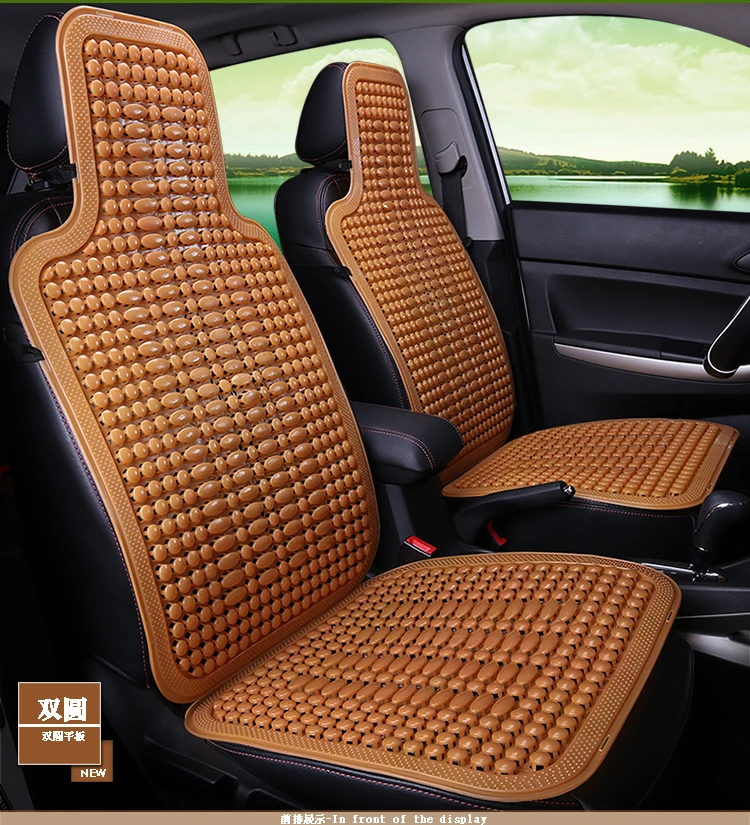 Summer Plastic Breathable Cool Car Chinese knot elements Seat Cushion Auto Minibus Home Chair Cover