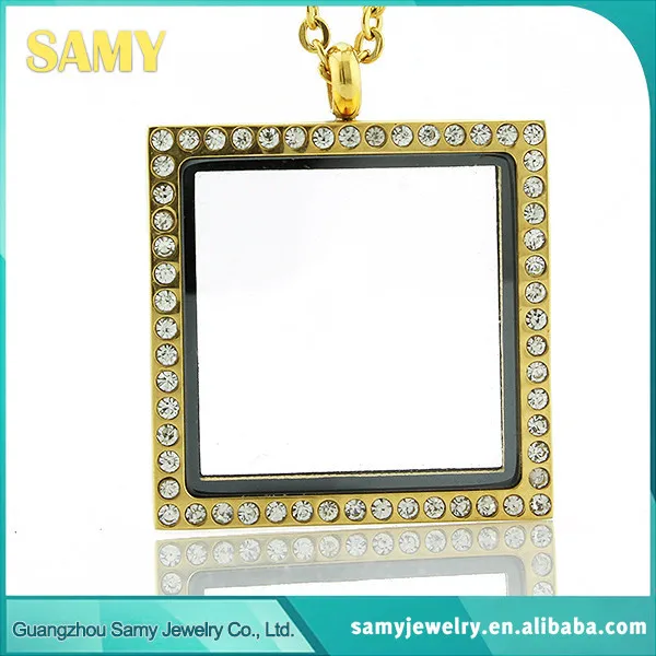 30mm stainless steel living lockets floating lockets wholesale