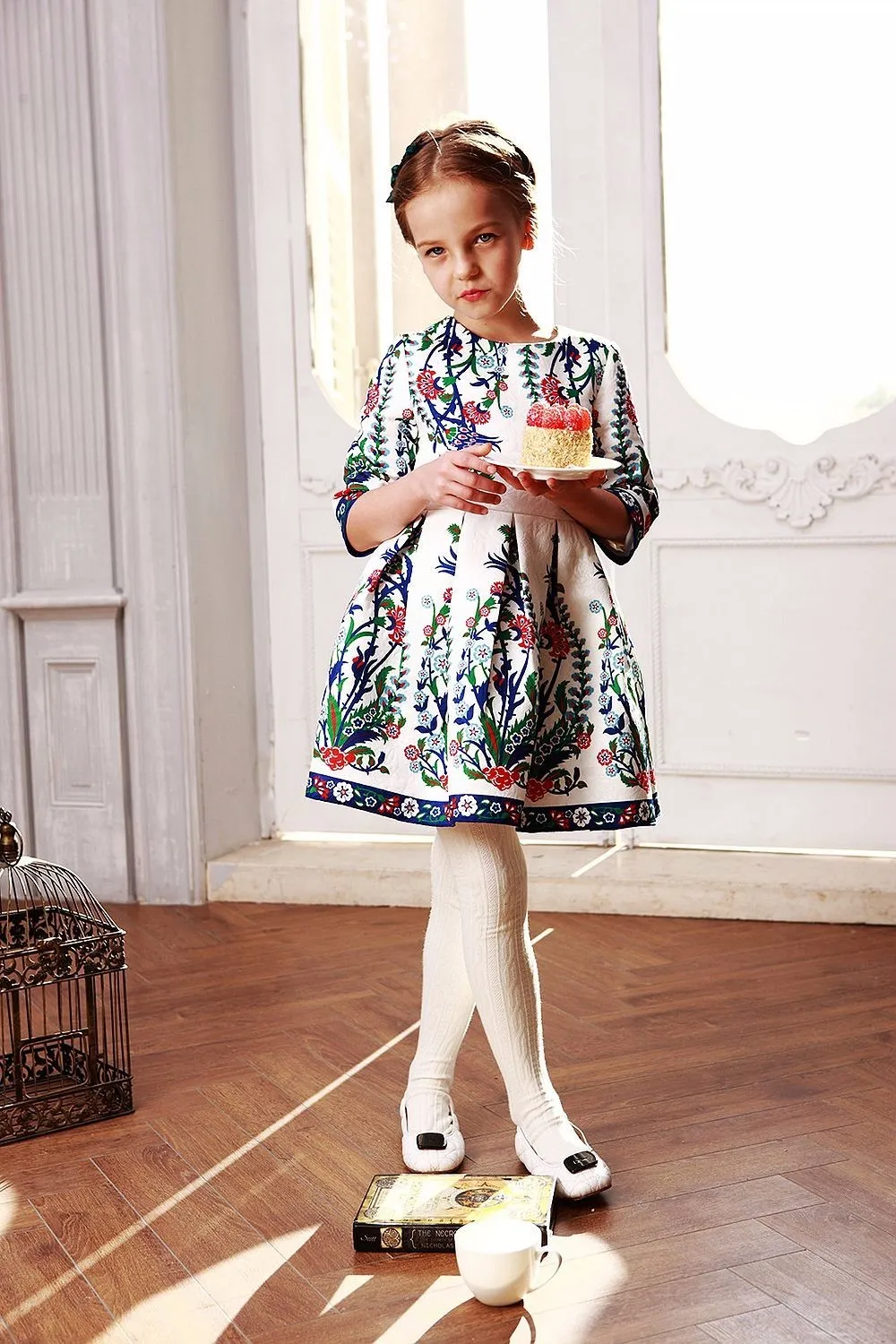 WL MONSOON Girls Party Dress Children 