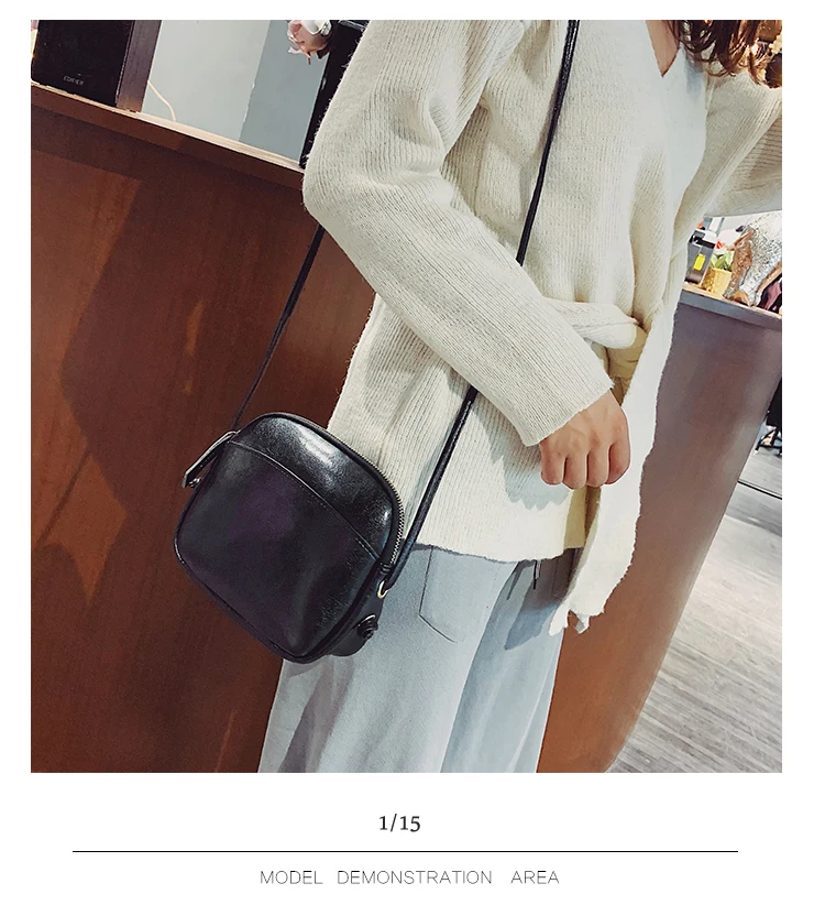 2018 Hot Small Shell Crossbody Bags for Women New Simple Casual Mini Brown Messenger Bag for Girls Flap PU Leather Shoulder Bags(19)
