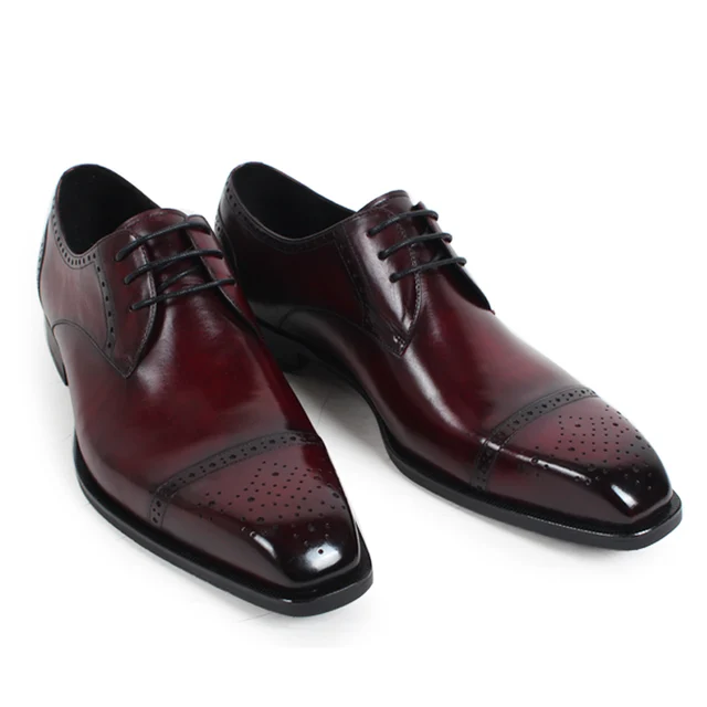 Vikeduo 2018 Hot Handmade Fashion Luxury Brogue Wedding Office Party