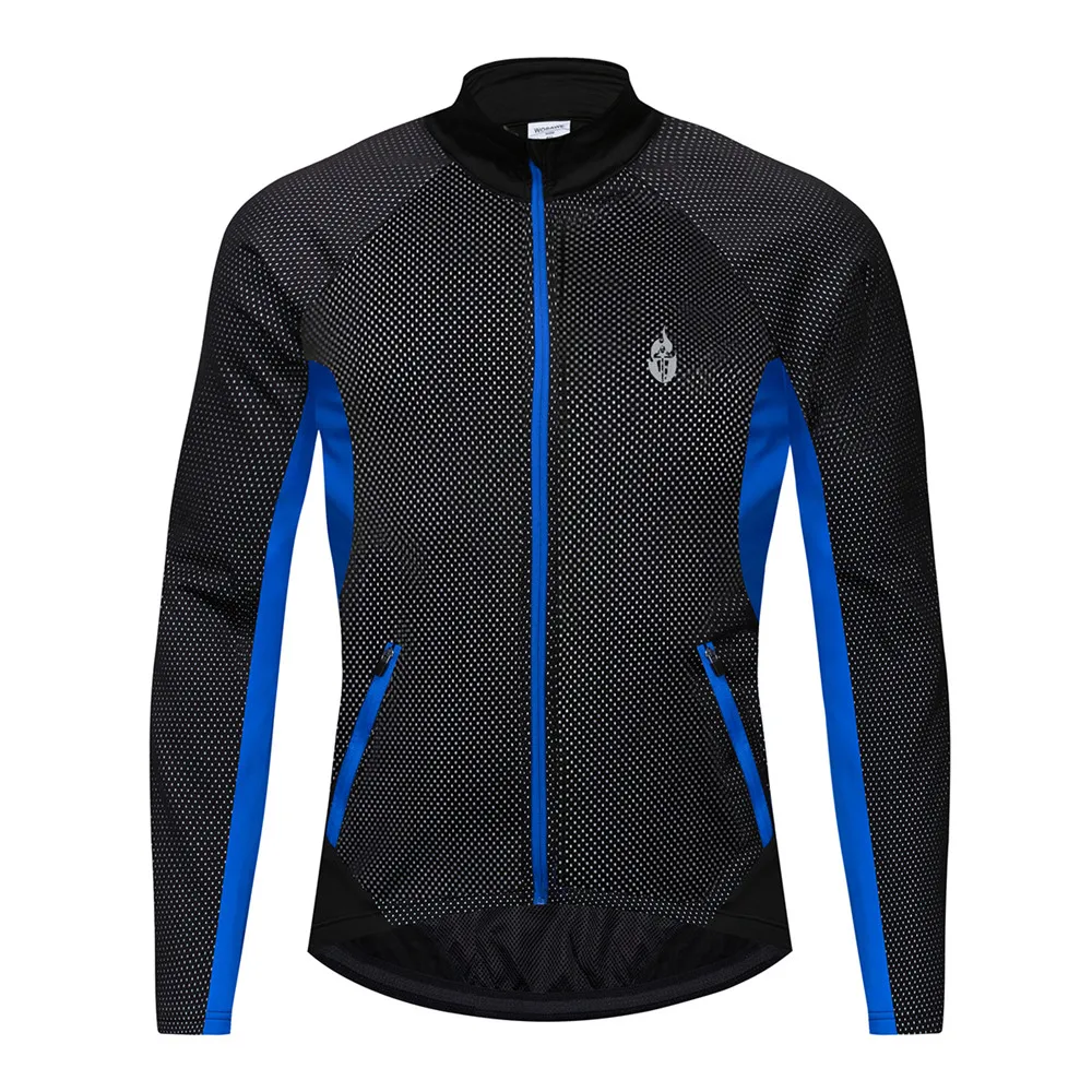 WOSAWE зимняя теплая флисовая женская велосипедная куртка мужская теплая одежда для горного велосипеда спортивная водоотталкивающая спортивная куртка ветровка - Цвет: BC216L