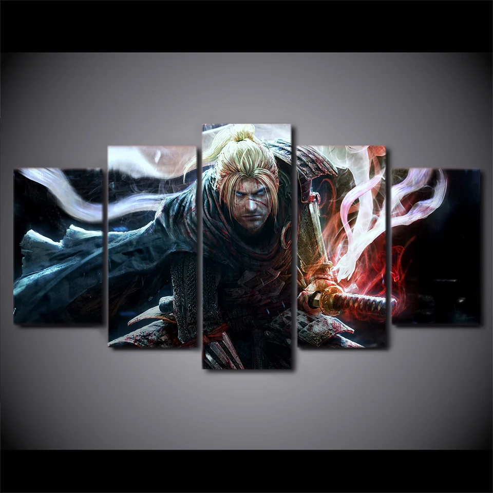 5 pieces / set of Movie Poster Series wall art for wall decorating home