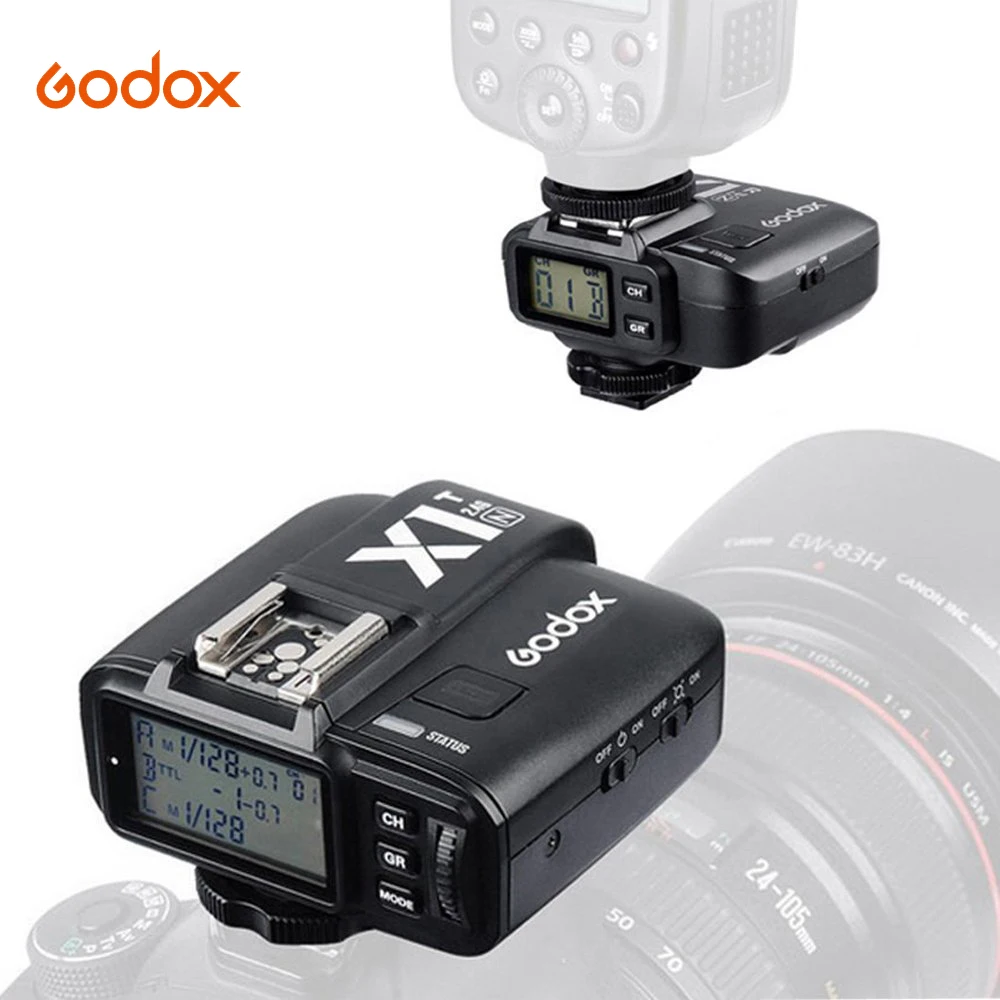 Godox X1t X1 комплект ttl 2,4G беспроводной триггерный передатчик вспышки приемник для Canon для Nikon для sony TT685 V860 II Вспышка speedlite