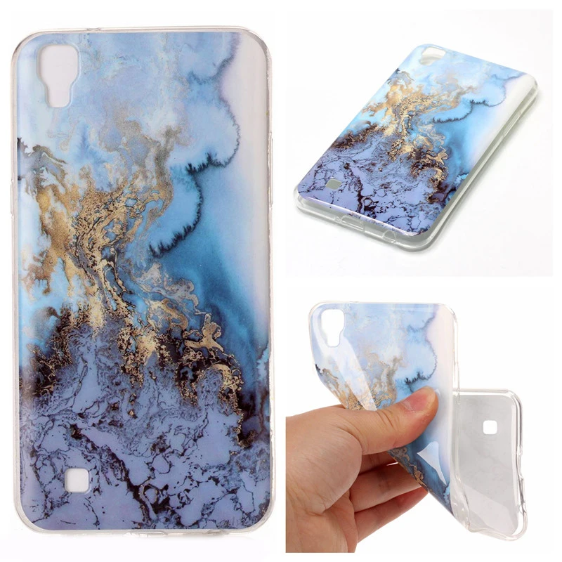 Marble Patterns Soft Phone Case for LG X Power Cover Ultra thin tpu Silicone Capa Fundas K220 K210 K220DS Coque |