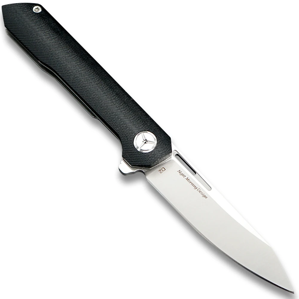 TwoSun ножи D2 быстро открытый складной карманный нож тактический нож ножи для выживания кемпинг открытый подшипники быстро открытый G10 TS69-G10