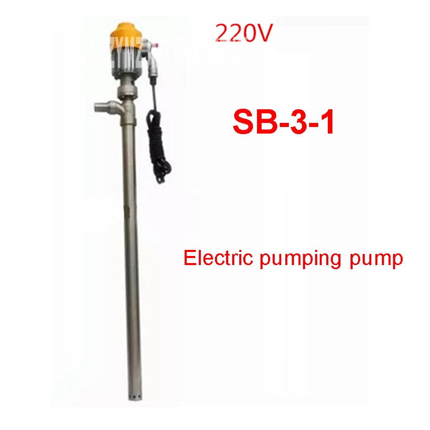 

SB-3-1 only pump without hose explosion-proof Fuel Pump Oil Pump Water Pump 220V/50 Hz 880W Explosion protection 50/25MM Caliber