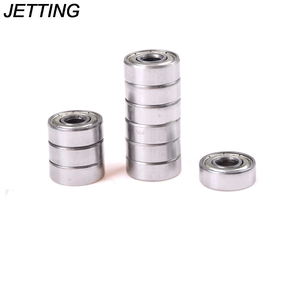 

JETTING Lowest Price 10 x Miniature Rubber Sealed Metal Shielded Metric Radial Ball Bearing Model Wholesale