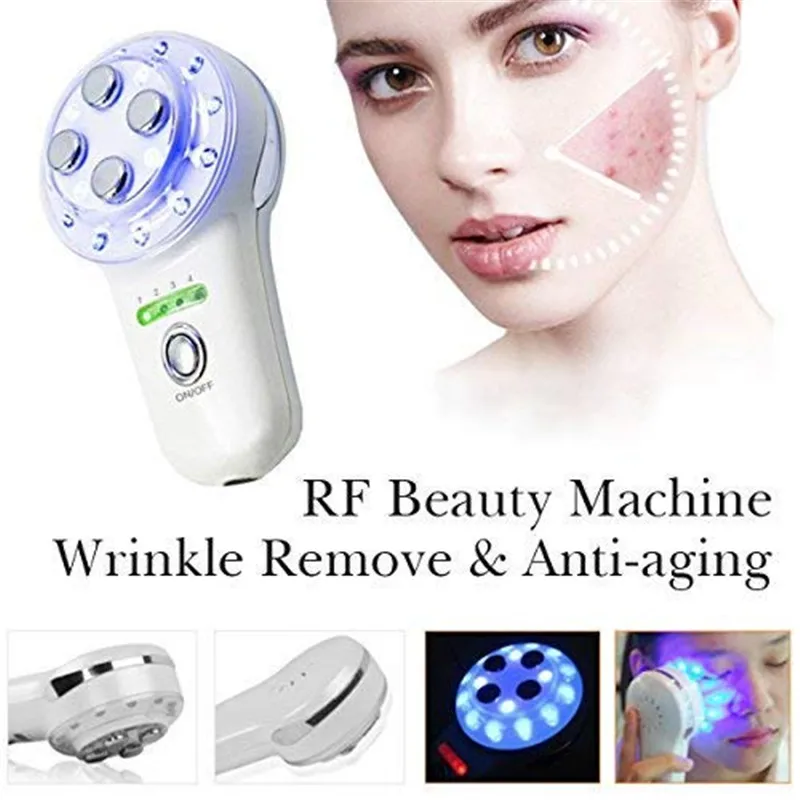 

7 Color LED Photon Radio Frequency Skin Tightening Machine EMS Face Lifting Machine For Body and Face Skin Care Device