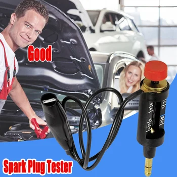 

Adjustable Auto Spark Plug Tester Autos Circuit Diagnostic Test Repair Tools Wire coil High Energy Ignition System In Line Black