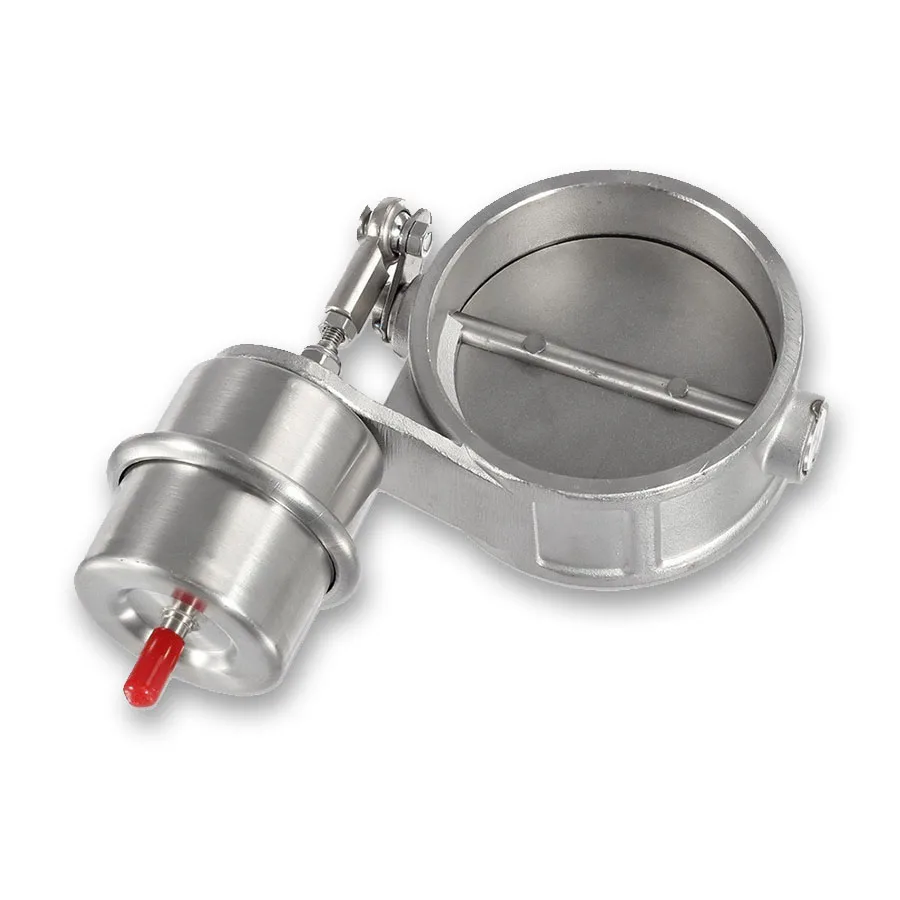 Stainless Steel Exhaust Control Valve Set Vacuum Actuator 2" 51mm Pipe