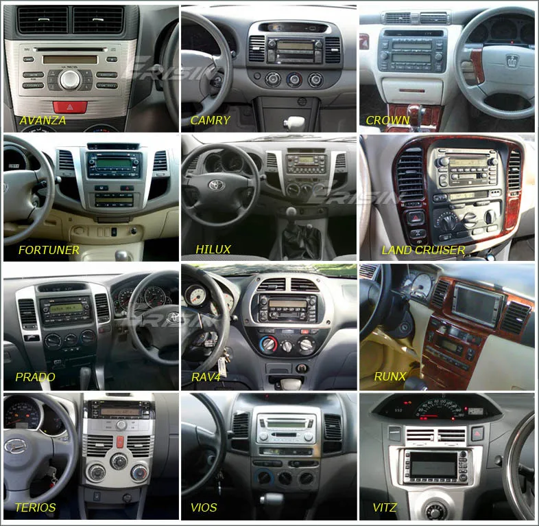 Cheap 7" Car DVD for Toyota RAV4 2001-2008 & Corolla 2000-2006 & Avanza 2003-2010 & Hilux 2001-2011 & Prado 1996-2009 & Vios 2003-2010 3