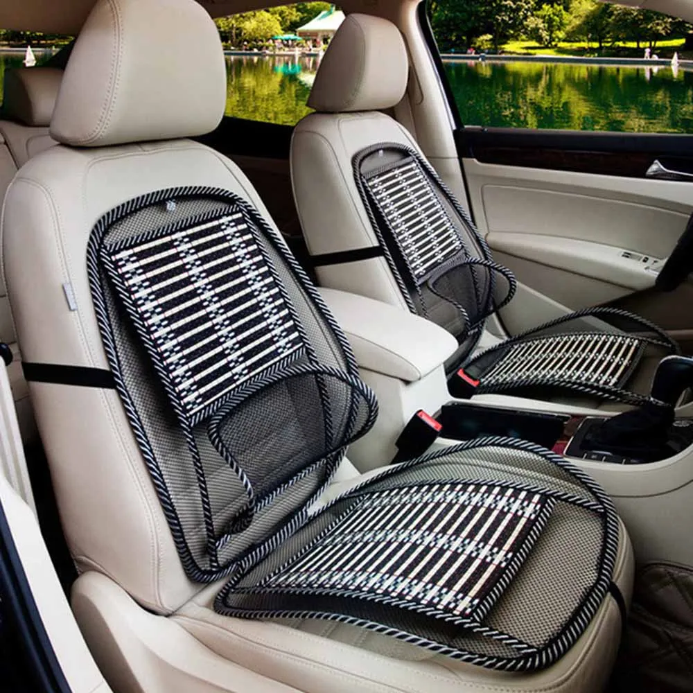 

Auto Vehicle Massage Waist Support Cooling Summer Cushion Breathable Car Seat Cushion Cool Pad Wire Seat Auto Cooling Mat