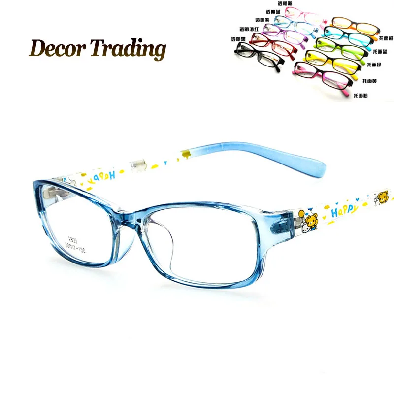 10Color 2015 New Fashion Kids Eyeglasses High Quality Boys Girls Cute