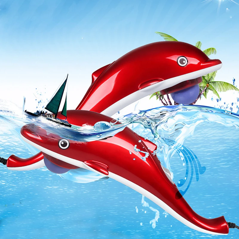 Электрический массажер для шеи YihCare Dolphin инфракрасный массажный молоточек