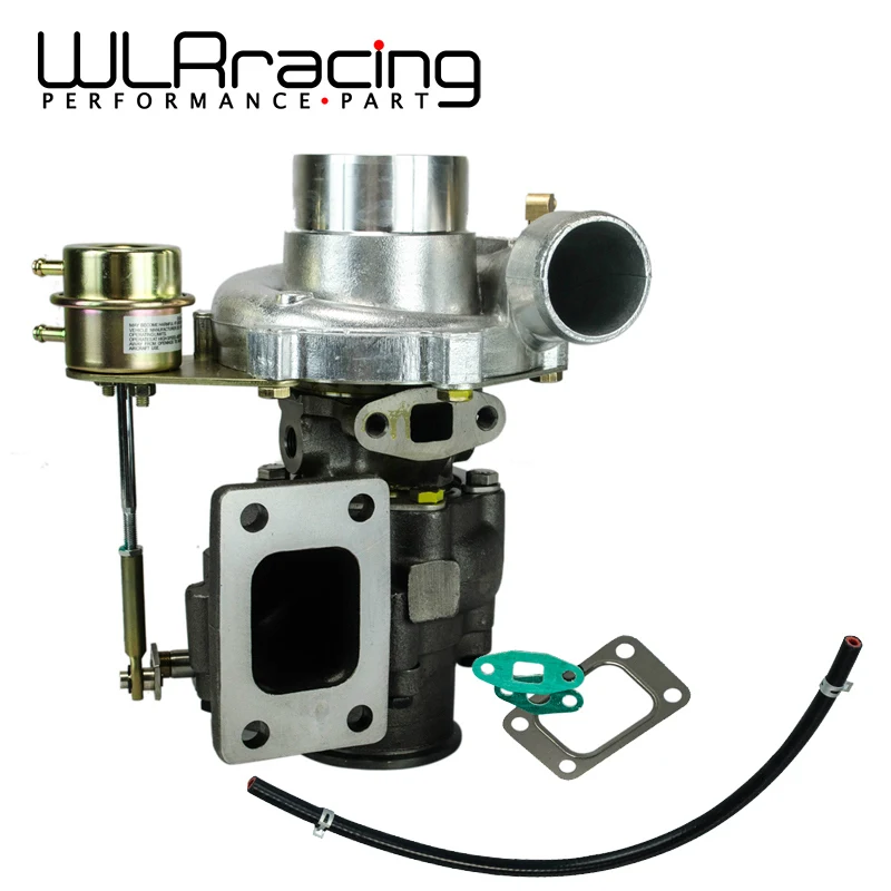 

WLR RACING - TURBOCHARGER T3/T4 INTERNAL WASTEGATE A/R:.60 cold,.63 hot t3 flange "V" BAND WLR-TURBO39