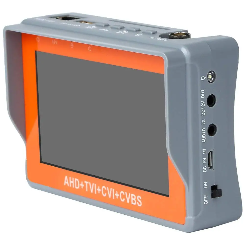 IV7W 4 3 дюйма четыре в одном HD CCTV тестер монитор AHD CVI TVI CVBS аналоговые камеры testing3MP