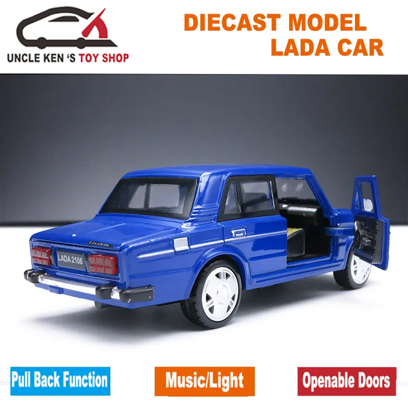 Details about   1:60 scale LADA LARGUS Russian Car Die Cast Metal model 7.5 cm 3" Black Color 