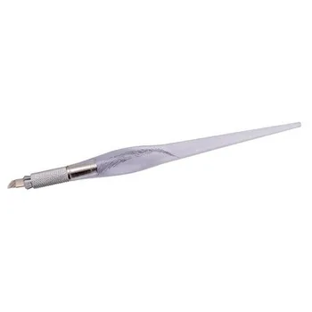 

10 pcs New Style Permanent Manual Eyebrow Makeup Tattoo Machine Pen White Color