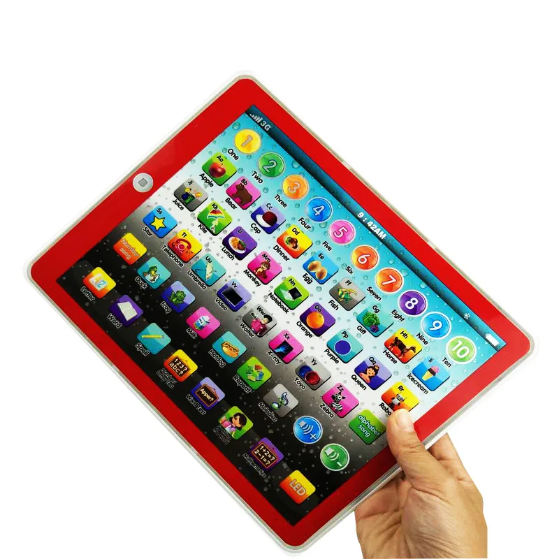 Music Educational Toys Child Kids touch Tablet Learning Machine English Alphabet number song baby early Educational toy 5