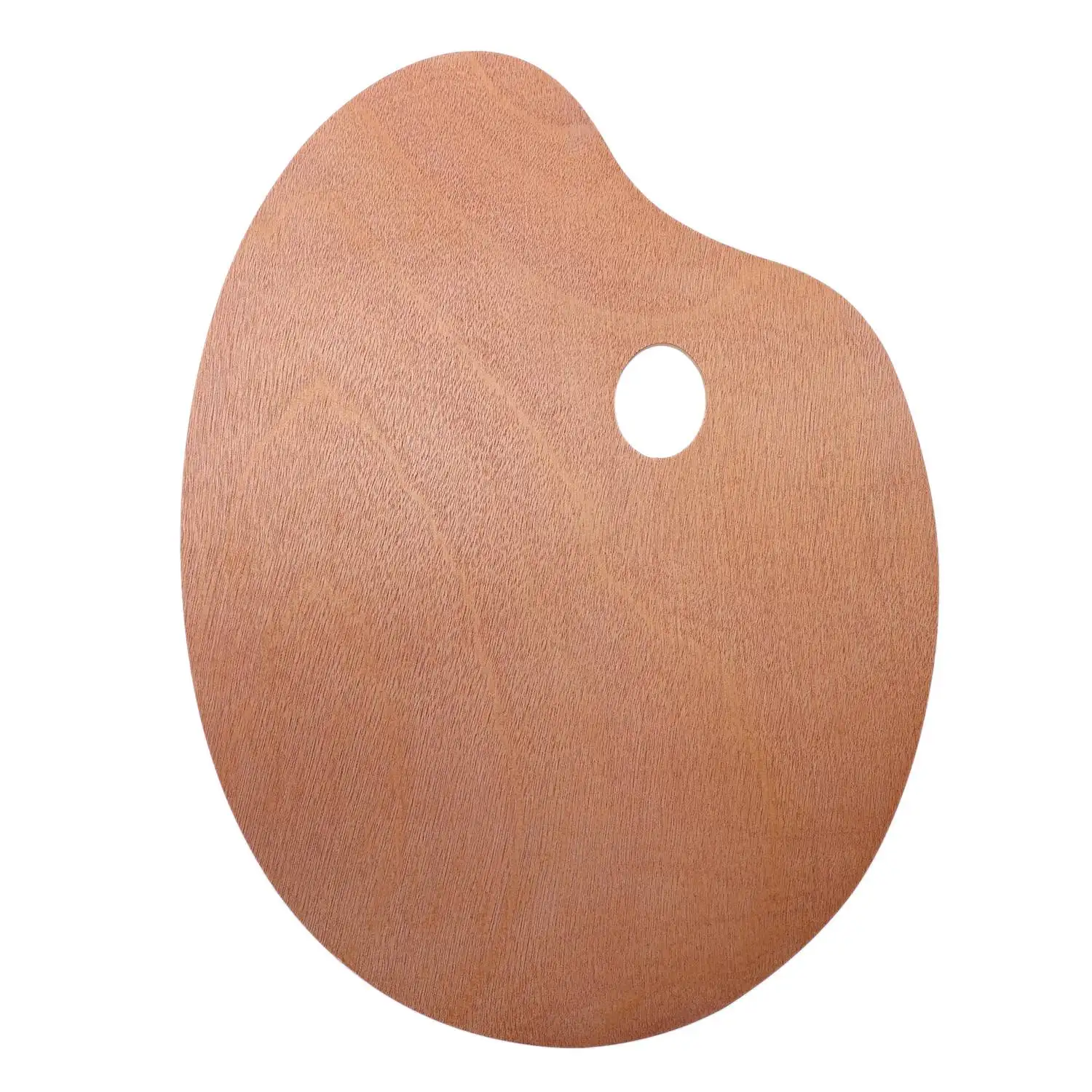 

Oil Acrylic Painting Palette Solid Wooden Walnut Color Professional Oil Paint Tray Artist Palette Paleta Art Supplies