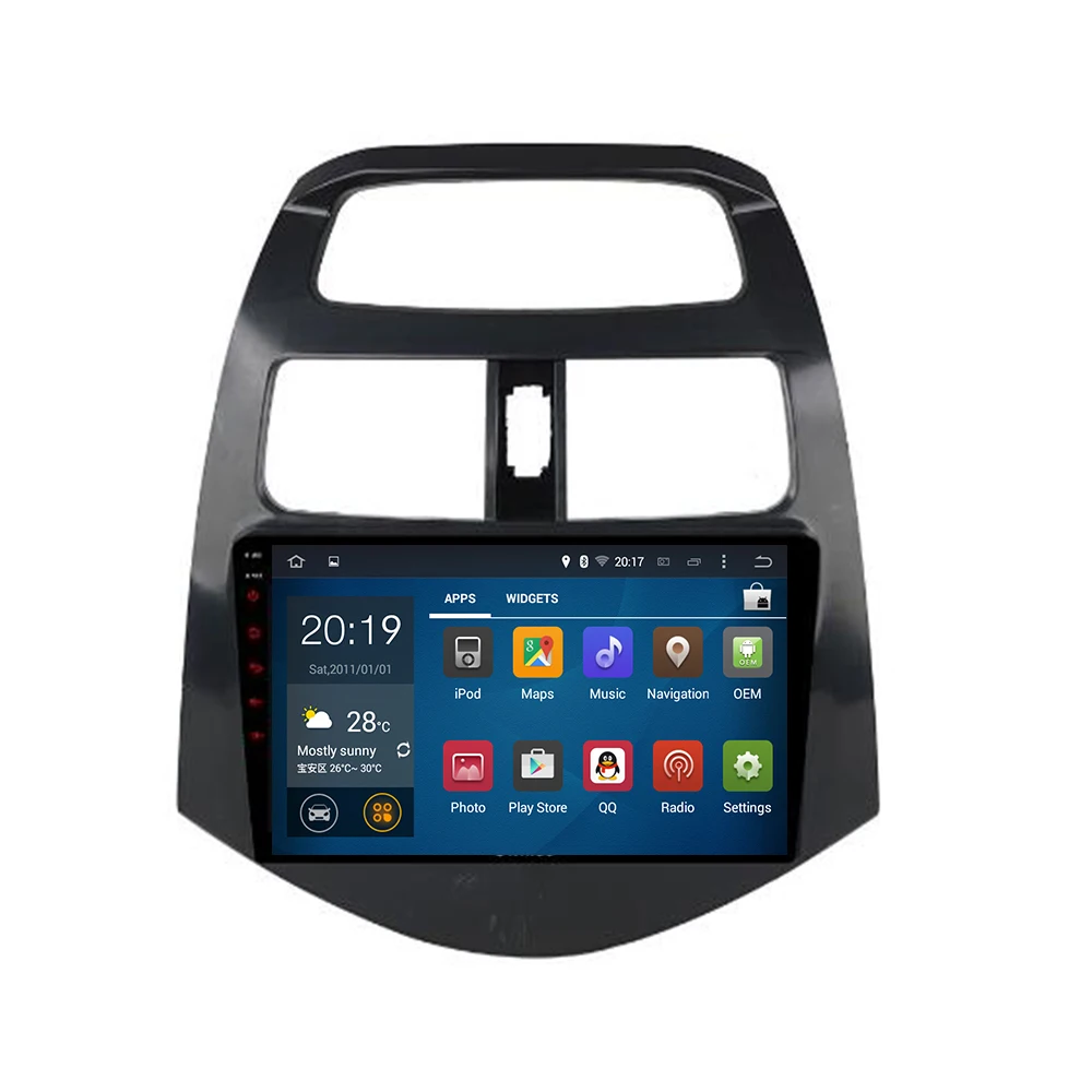 9 &quotчистый Android 10 4G 32G 8 core автомобильный dvd плеер для CHEVROLET 2010 2011 2012 2014 Spark Beat Gps