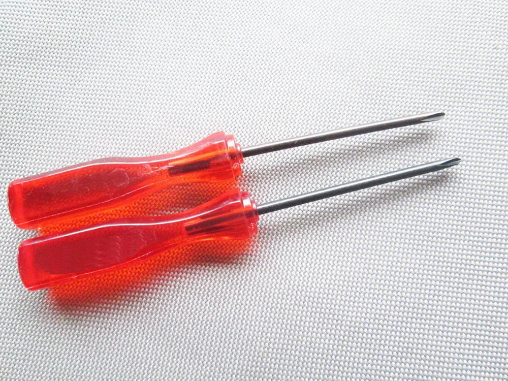 

New Red Y & Cross Tip Wing Triwing Screwdriver Tool For Nintendo Wii Model For DS Lite GameCube Gameboy Advance SP. 50pcs/lot