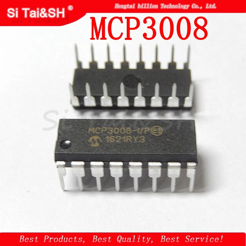

1pcs/lot MCP3008 DIP16 MCP3008-I/P DIP-16 DIP