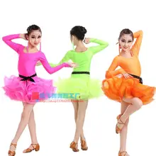 Костюм для латинских танцев для взрослых, эластичный, Латиноамериканский танцевальный костюм для женщин, Детские платья для латинских танцев, S-4XL