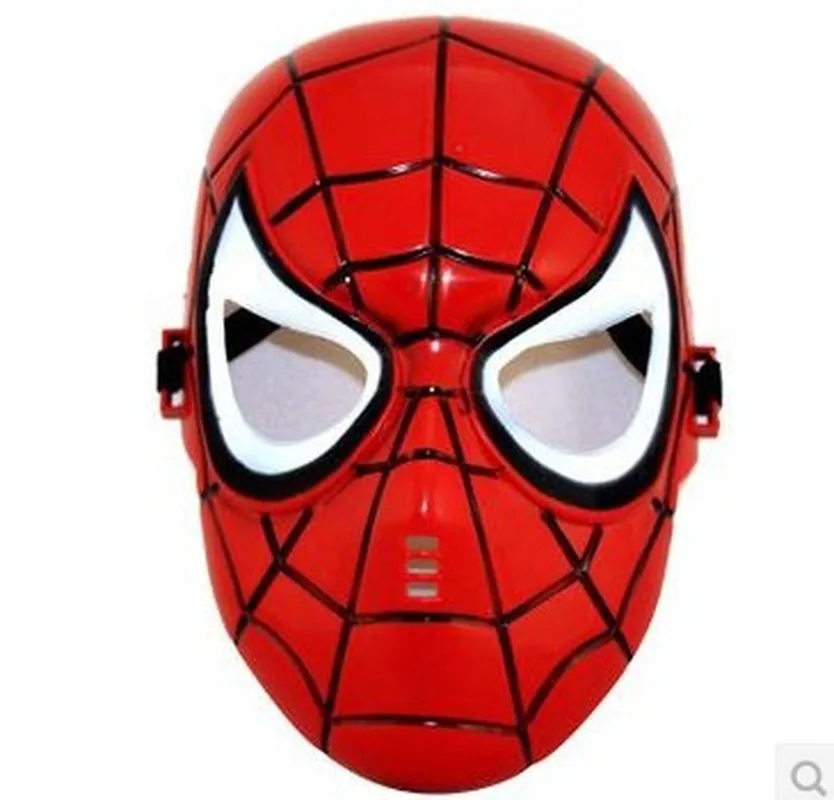 

2019 Cool Cosplay Anime Iron Man Mask Halloween Party Full-face Spider-man Mask Make Up Toy for Kids