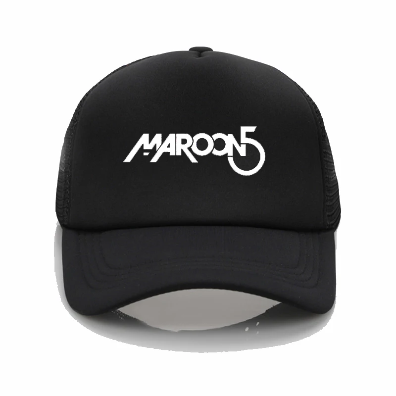 Модная шапка с сеткой Maroon 5 band печать бейсбольная кепка для мужчин и wo мужская