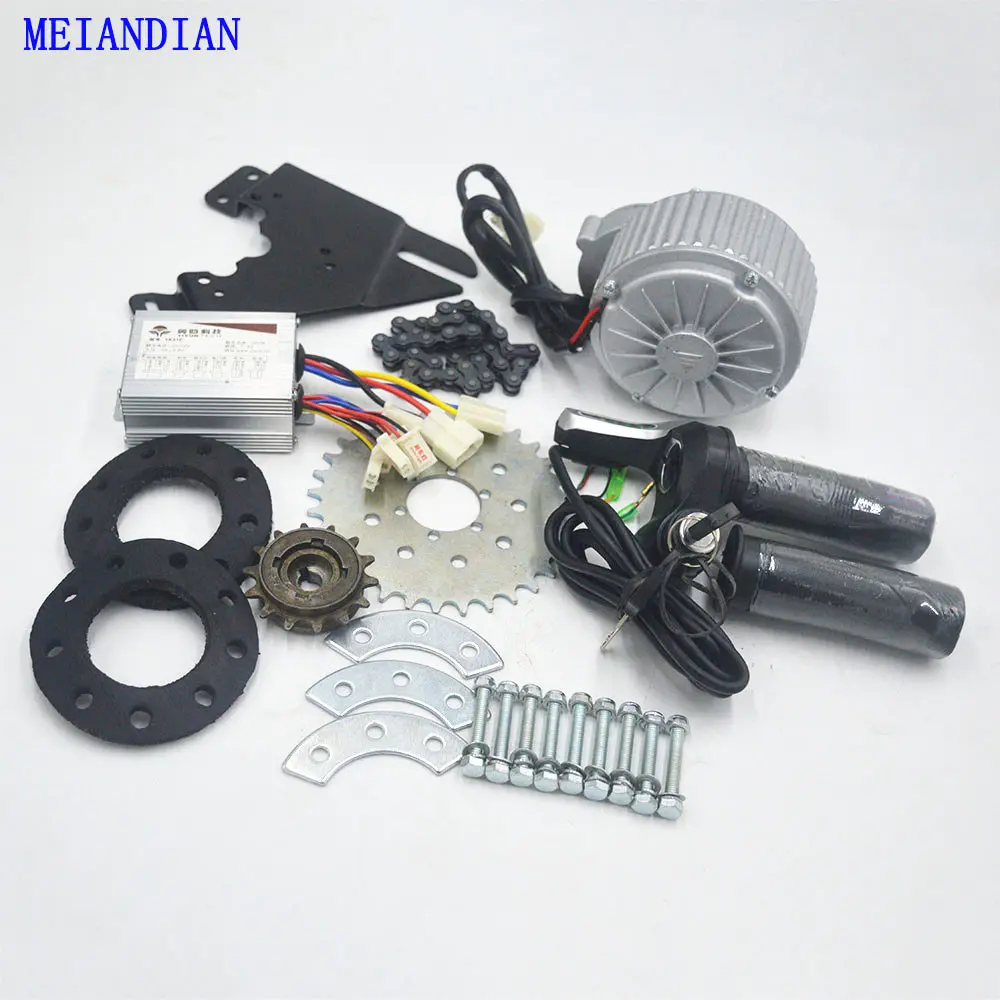 

Newest Electric Bike Conversion Kit Can Fit Most Of Common Bicycle Use Spoke Sprocket Chain Drive 36V 450W Motor Bike Conversion