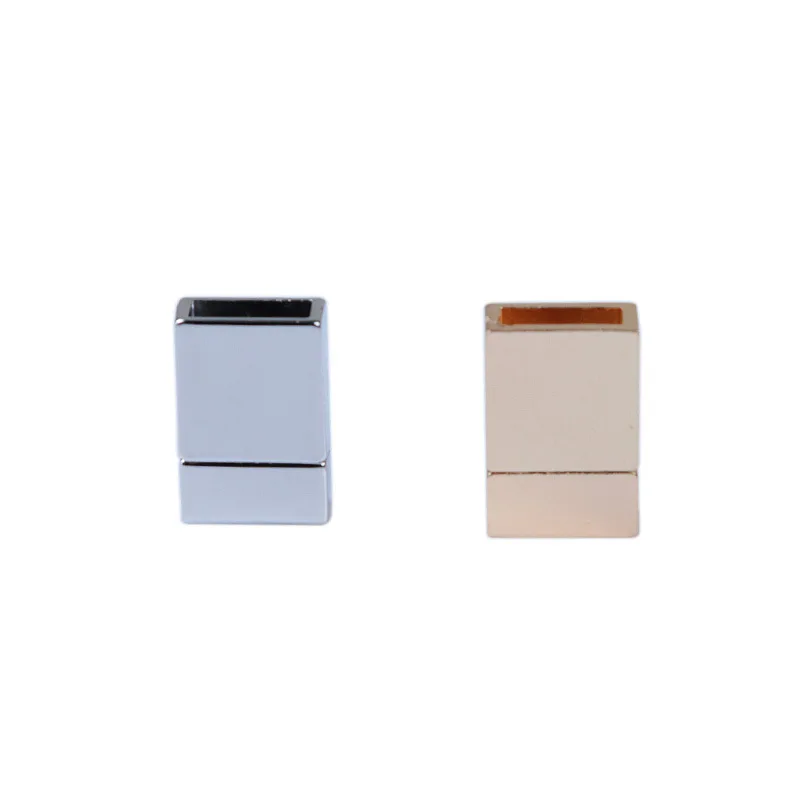 

10pcs Strong Magnetic Clasps For 10*3mm Flat Leather Bracelet Gold Color End Clasp Connectors Diy Jewelry Making