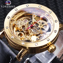 Forsining Luxury Golden Skeleton Watches Black Genuine Leather Openwork Clock Waterproof Mens Automatic Watches Top Brand Luxury Forsining Luxury Golden Skeleton Watches Black Genuine Leather Openwork Clock Waterproof Mens Automatic Watches Top Brand Luxury