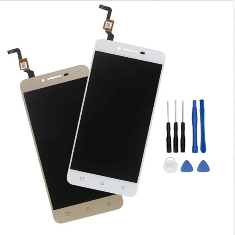 

Black/White/Gold For Lenovo vibe K5 A6020 a40 A6020l37 A6020l36 LCD Display + Touch Screen Digitizer Assembly Replacement