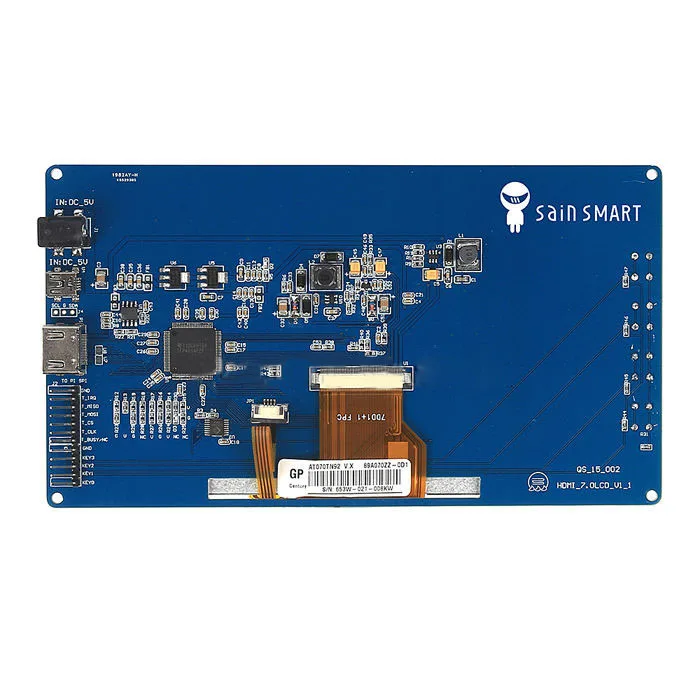 

Durable 7" TFT LCD 800*480 Touch Screen Display for Raspberry Pi 2 DE