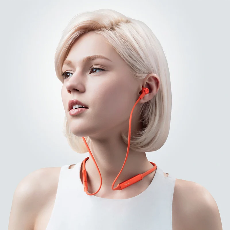Оригинальные беспроводные наушники huawei FreeLace Bluetooth спортивные водонепроницаемые