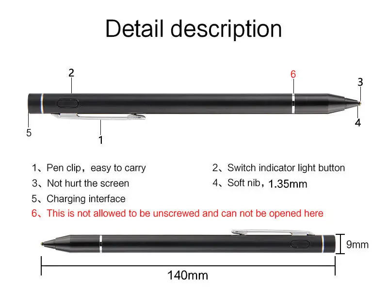 Ручка активная Стилус емкостный Сенсорный экран для huawei MediaPad M1 M2 M3 Lite 8,0 10 10,1 M3 8,4 M5 8,4 10,8 Tablet металлический наконечник перо