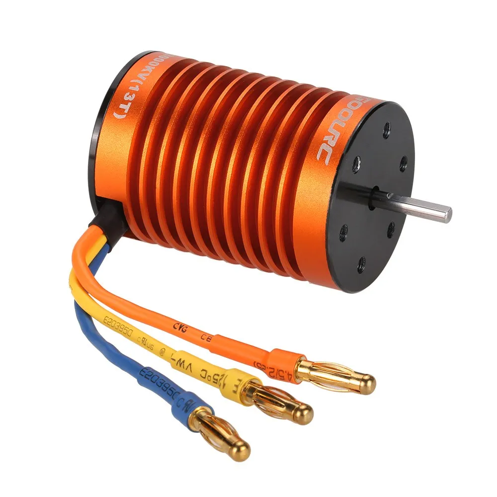

GoolRC Waterproof New Brushless Motor F540 3000KV with 45A ESC Combo Set for 1/10 RC Car Truck Electronic Part Metal Motors