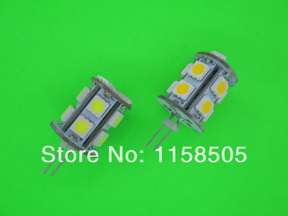 5 шт./лот DC/AC 12 В G4 Светодиодный светильник с кристаллами 3 Вт 4 6 5050 SMD светодиодный