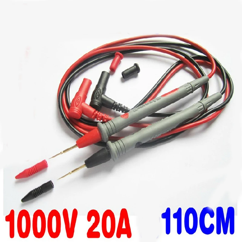 1 Pair Universal Multimeter Meter Test Lead Probe Wire Cable Multi
