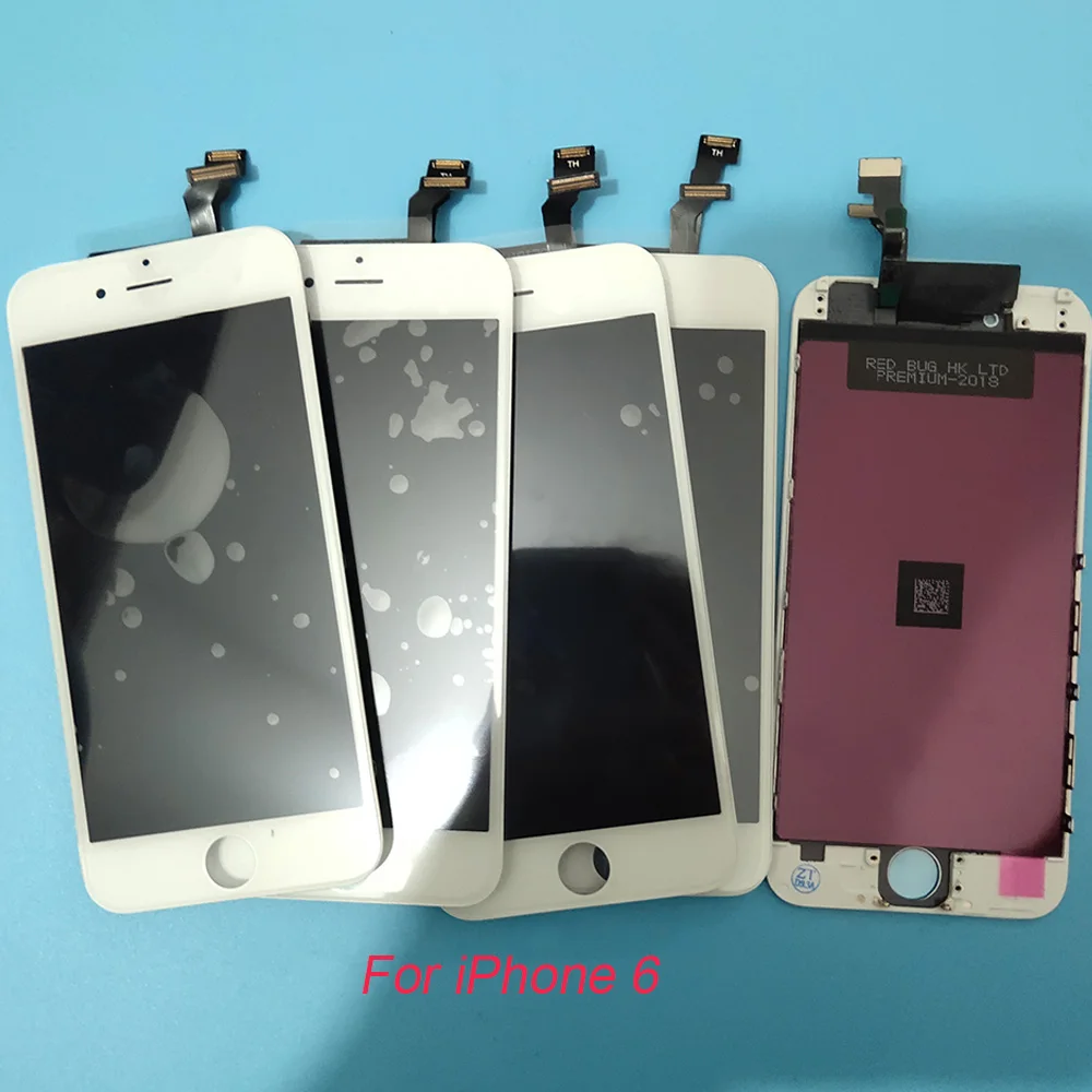 10 шт./лот ЖК дисплей AAA для Apple iPhone 6 6S Plus сенсорный экран дигитайзер в сборе