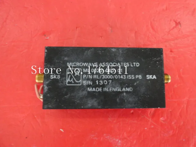 

[BELLA] MICROWAVE ASSOCIATES ML0020-060-01 SMA amplifier