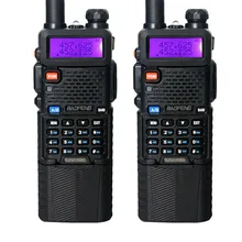2PCS Baofeng UV-5R 3800mAh Walkie Talkie 5W Dual Band Portable Radio UHF 400-520MHz VHF 136-174MHz UV 5R Two Way Radio portable