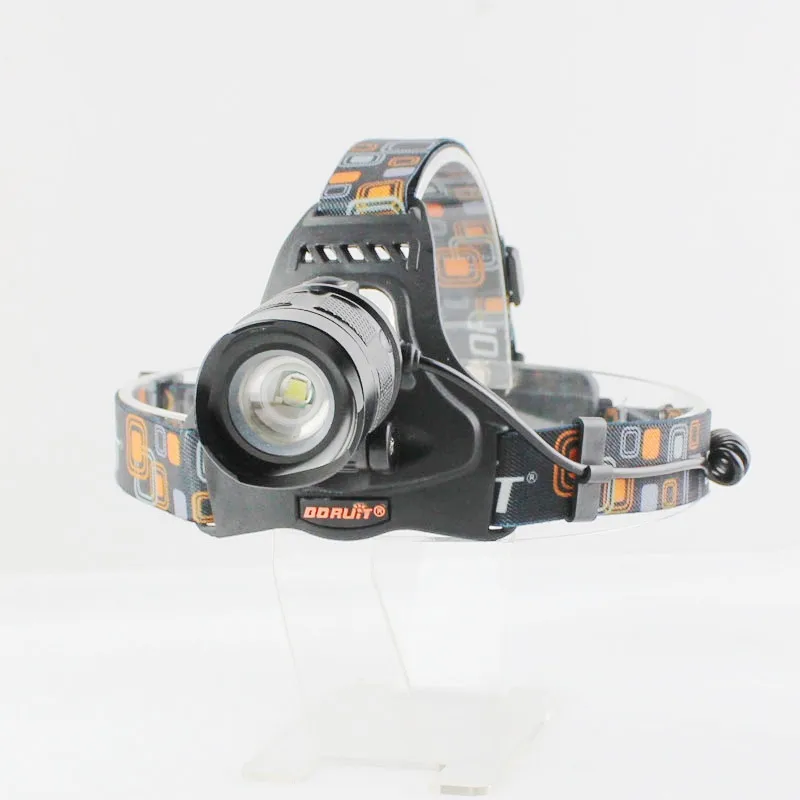16Sets/Lot 2000Lm Zoomable CREE XM L L2 LED Rechargeable Headlamp