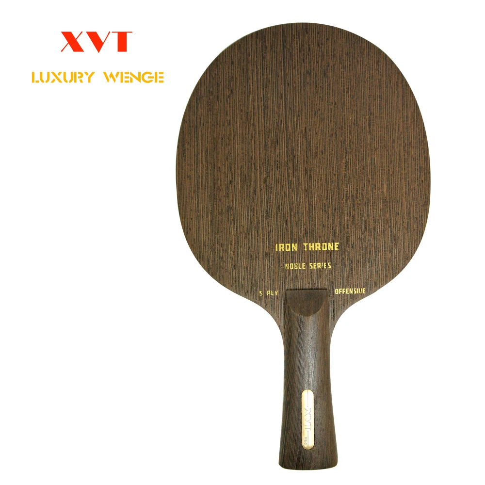 

High-END XVT IRON THRONE 5 (nostalgic) Wenge Wood Table Tennis paddle/ Table Tennis Blade OFF+