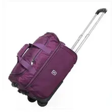 Мужские деловые сумки на колесиках, женская сумка для путешествий, чемодан, Чехол чемодан из нейлона, дорожные сумки на колесиках, дорожная сумка для багажа