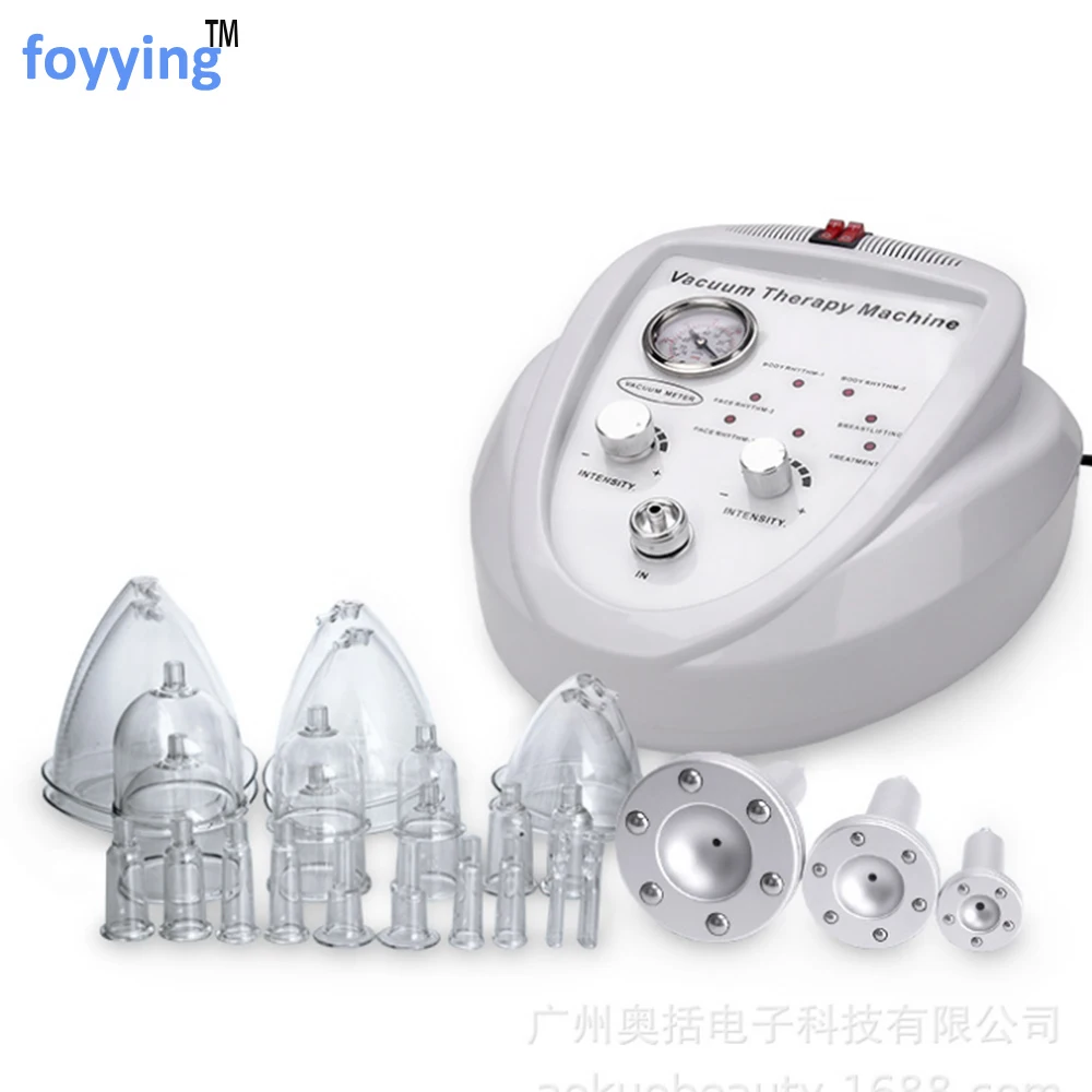 Вакуумный массажер foyying для увеличения груди аппарат красоты физиотерапия