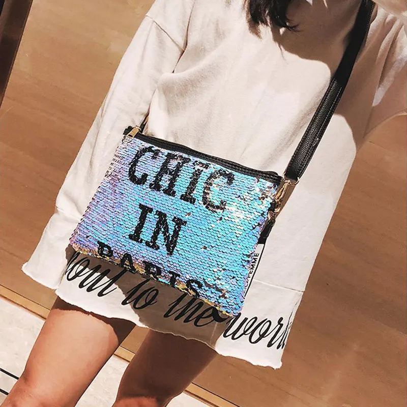 

Luxury Designer Crossbody Bag Large Capacity Female Shoulder Bags 2019 Luxury Handbags personalized Reflective party handbag
